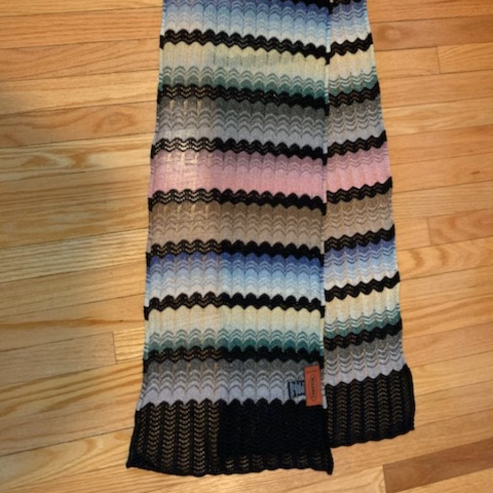 Missoni multi-coloured scarf